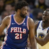 Joel Embiid (21) aimerait rejouer cette saison KEYSTONE/AP/D. Ross Cameron
